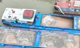CSGT Hà Nội phát hiện loạt tàu chở cát không rõ nguồn gốc trên sông Hồng