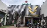 Quán bar Window nơi xảy ra vụ án mạng.