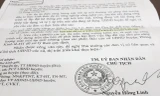 Công văn của ông Nguyễn Hồng Linh ký