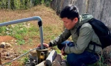 Giếng khoan và máy bơm nước tại Trạm Y tế xã Hòa Phú (huyện Chư Păh) đã được lắp đặt xong rồi mới mời thầu