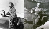 Lydia Litvyak bên cạnh chiếc Yak-1 của mình. Ảnh: War History.