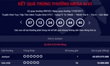 Thêm người trúng số Vietlott hơn 43 tỷ đồng