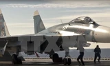 Máy bay chiến đấu Su-33 của Nga. (Nguồn: AP/TTXVN)