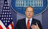 Thư ký báo chí Nhà Trắng Sean Spicer. Ảnh: NBC News