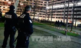 Cảnh sát phong tỏa hiện trường vụ xả súng ở Toulouse tối 3/7. Ảnh: NEWS.com.au/ TTXVN