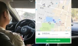 Dịch vụ đi xe chung của xe công nghệ Grab, Uber bị cả Bộ GTVT và Sở GTVT Hà Nội cấm hoạt động. Ảnh: T. Đảng.