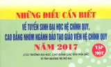Toàn cảnh tuyển sinh ĐH,CĐ năm 2017