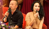 Nhạc sĩ Quốc Trung và NSƯT Thanh Lam. Ảnh: TL.