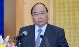 Thủ tướng Nguyễn Xuân Phúc phát biểu tại hội nghị.