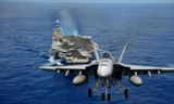 Máy bay Mỹ tiếp tục tiến hành không kích IS từ tàu sân bay ngoài Địa Trung Hải.