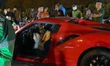 Cảnh sát thông tin về cô gái ở hiện trường vụ siêu xe Ferrari va chạm xe máy
