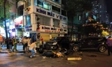 Nhân chứng kể lại vụ ô tô Santafe đâm liên hoàn trên phố Ngô Thì Nhậm