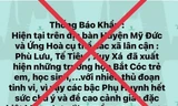 Công an Hà Nội xác minh thông tin ‘bắt cóc trẻ em’ phát tán trên mạng