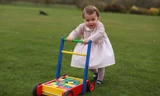 Công chúa Charlotte sẽ sinh nhật một tuổi vào ngày mai. Ảnh: BBC