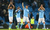Man City có thể là đội bóng Anh duy nhất vào tứ kết Champions League năm nay. Ảnh: AFP.