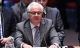 Đại sứ Nga tại Liên Hợp Quốc Vitaly Churkin. Ảnh: AFP.