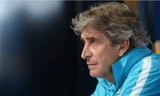 HLV Pellegrini sẽ rời Man City vào cuối mùa. Ảnh: AFP.