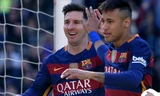 Barca đã có lần thứ tám hỏng ăn phạt đền từ đầu mùa. Ảnh: Reuters