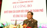 Công an Hà Nội công bố quyết định liên quan 23 lãnh đạo, chỉ huy cấp phòng và huyện 