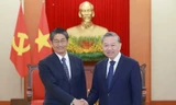Tổng Bí thư Tô Lâm tiếp Đại sứ Nhật Bản tại Việt Nam Ito Naoki. (Ảnh: TTXVN)