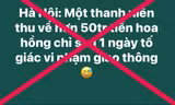 Cục CSGT phản hồi về thông tin 'người cung cấp tin vi phạm giao thông được nhận tiền thưởng'
