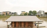 Độc đáo mẫu nhà nổi trên sông