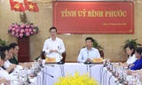 Chủ tịch nước Võ Văn Thưởng làm việc với Tỉnh ủy Bình Phước