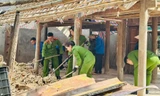 Hơn 170 đội hình thanh niên công an tình nguyện hỗ trợ người dân xóa nhà tạm, dột nát 