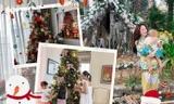 Sao Việt đón Noel vào nhà: Bảo Thy làm hang động tuyết, nhà Hà Tăng có cây thông 3 mét