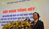 Bộ trưởng Phùng Xuân Nhạ: Tự chủ đại học còn hạn chế