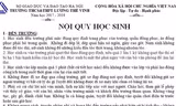 Từ bản nội quy 'rắn' của trường Lương Thế Vinh: Có nên kỷ luật không trừng phạt?