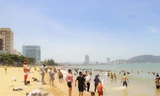 Bãi biển Quy Nhơn. Ảnh: Trương Định