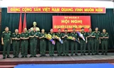 Lãnh đạo Quân khu 7 chúc mừng các đồng chí được điều động, bổ nhiệm chức vụ mới