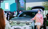 Dàn xe điện VinFast hút khách tại Triển lãm Phương tiện di chuyển bền vững Việt Nam 2024