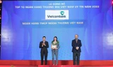 Vietcombank lần thứ 7 liên tiếp đứng đầu bảng xếp hạng Top 10 ngân hàng thương mại uy tín 