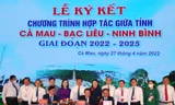 Tình nghĩa Cà Mau – Ninh Bình luôn bền vững như dãy Trường Sơn, dạt dào như sóng biển