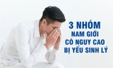 3 nhóm nam giới dễ bị yếu sinh lý