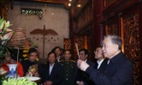 Tổng Bí thư Tô Lâm dâng hương tưởng niệm các Vua Hùng
