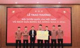 LPBank trao thưởng 5 tỷ đồng cho đội tuyển bóng đá Việt Nam