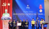 Lần thứ hai bà Cao Thị Ngọc Dung và PNJ đón nhận Huân chương Lao động hạng Nhất 