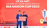 Bia Saigon và Vietfootball khởi động mùa giải bóng đá 7 người vô địch quốc gia