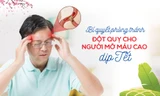 Bí quyết phòng ngừa đột quỵ cho người mỡ máu cao dịp Tết