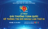 Giải thưởng toàn quốc về thông tin đối ngoại lần thứ IX