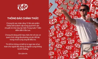KitKat đăng thông báo bị trộm 12 tấn sản phẩm, không ngờ tạo trào lưu "dở khóc dở cười"