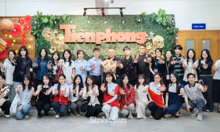 Giao lưu với nhà báo Lưu Minh Vũ, hội "tân binh" được tiếp động lực, mở khóa kỹ năng