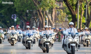 Giới trẻ trầm trồ trước màn trình diễn nghiệp vụ của lực lượng Công an nhân dân