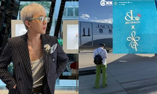 Thương hiệu xa xỉ "sửa logo" vì G-Dragon BIGBANG, tài trợ chuyên cơ cho tour diễn