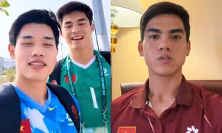 Dàn U23 Việt Nam chơi TikTok: Đình Bắc - Lý Đức "đu trend", đội trưởng nghiêm túc