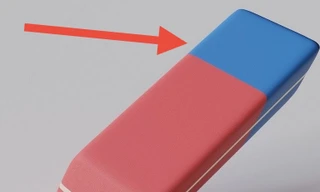 Giải mã bí ẩn tuổi thơ: Phần màu xanh của cục gôm có tẩy được mực bút bi không?