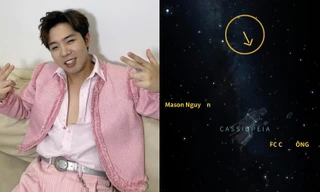 Mason Nguyễn được fan mua sao trên trời tặng, tên gọi lẫn ý nghĩa gây tò mò